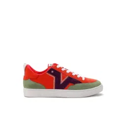 Whitesta Women's Orange Sneakers