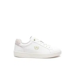 Louis Philippe Men's White Sneakers