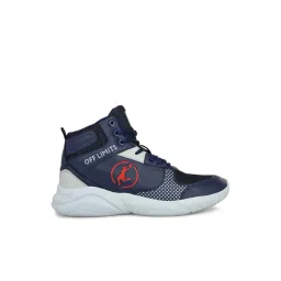 OFF LIMITS Men's DUNK EXCEL Navy Ankle High Sneakers