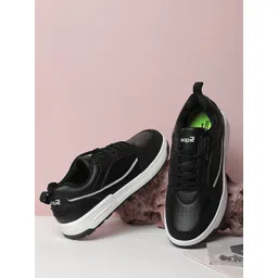 Liberty Lapon Men Monochrome Lace-Up Sneakers