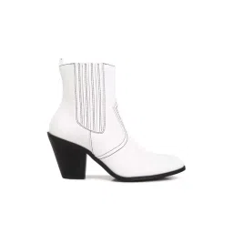 London Rag Women's White Casual Boots