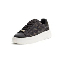 GUESS Men Printed PU Sneakers