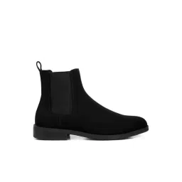 London Rag Women's Black Chelsea Boots