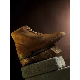 Jack & Jones Men's Brown & New Wheat Boots