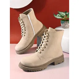 San Frissco Women Block-Heeled Ankle Boots