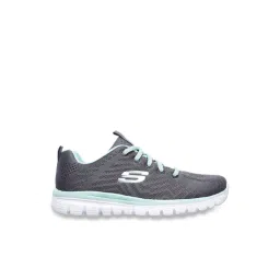 Skechers Women's Graceful Get Connected Grey Running Shoes