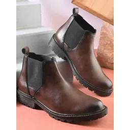 Prolific Men's Brown Chelsea Boots