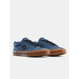 Converse Unisex Lace-Ups Round Toe Sneakers