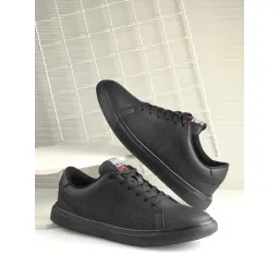 Spykar Men's RAVEL Black Casual Sneakers