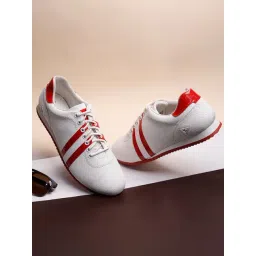 Louis Stitch Men's Canadian White Casual Sneakers