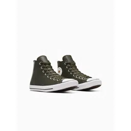 Converse Unisex Printed Leather High-Top Sneakers