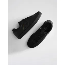 Lotto Women Woven Design Leather Sneakers