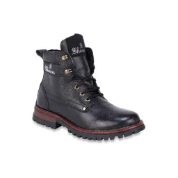 Shences Black Derby Boots