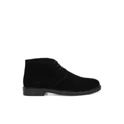 Carlo Romano Men's Black Chukka Boots