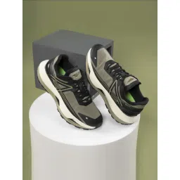 Red Tape Men's Urban Kicks Full Black Running Shoes