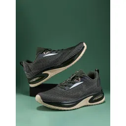 Campus Men's PREXTON AIR CAPSULE PRO Olive Running Shoes
