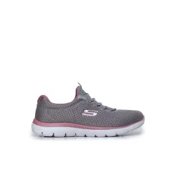 Skechers Women's SUMMITS Grey Walking Shoes