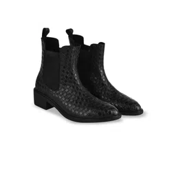 HVNLY BY SHOETOPIA Women Casual Block-Heeled Regular Boots