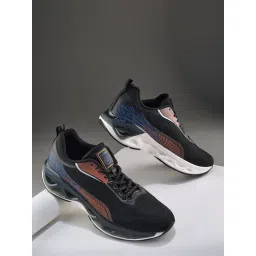 Campus Men's CRASH Black Running Shoes