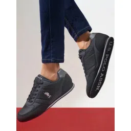 U.S. Polo Assn. Men's ELIZA 2.0 Black Casual Sneakers