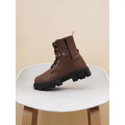 Try Me Women Casual Block-Heeled Boots