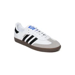 ADIDAS Originals Men White Samba OG Leather Casual Shoes