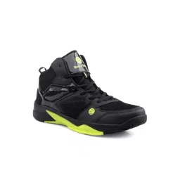 Bacca Bucci Men's WAGER Black Basketball Shoes