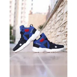 Bacca Bucci Men's CAPER Blue Basketball Shoes