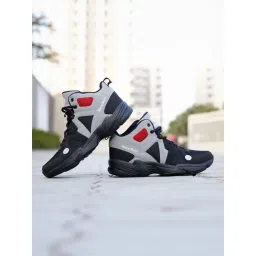 Bacca Bucci Men's CAPER Grey Basketball Shoes