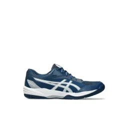 Asics Men's GEL-TASK 4 Mako Blue & White Indoor Court Shoes