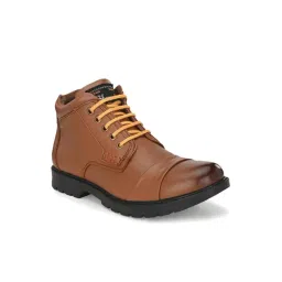 Shences Men's Tan Casual Boots