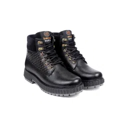 Bacca Bucci Men's Storm Black Derby Boots