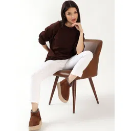 CASSIEY Women Round Toe Faux Fur Winter Boots