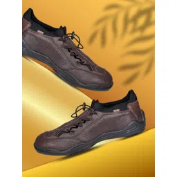 EZOK Men Leather Sneakers