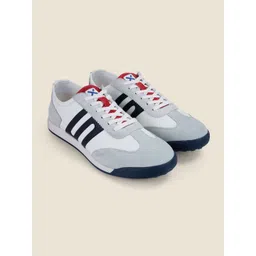 Metro Men Lace-Ups Woven Design Sneakers