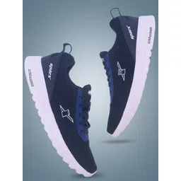 Sparx Men Navy Blue Mesh Running Shoes
