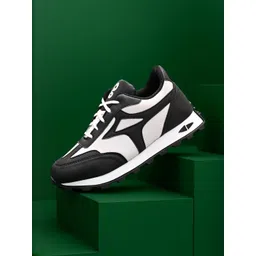 glitchez Men Colourblocked Lace-Ups Lightweight Sneakers