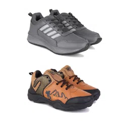 PENNEN Men Non-Marking Running Sports Shoes