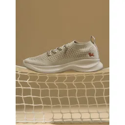 NEEMANS Women Woven Design Knit Glider Sneakers