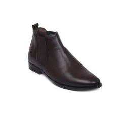 Zoom Shoes Men Leather Chelsea Boots