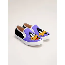 THE QUIRKY NAARI Women Looney Tunes Printed Slip-On Sneakers