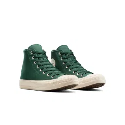 Converse Green Unisex Chuck Taylor All Star Durable Mid Top Sneaker