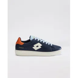 Autograph OG - Premium leather sneaker - mood indigo star white