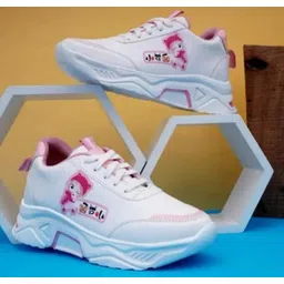 White New Stylish Look Comfortable Casual Shoes Womens And Girls Sneakers For Women