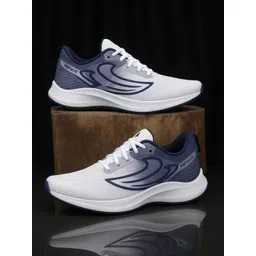 COOPERWINGS Men Colourblocked Round Toe Lace Ups Running Shoes