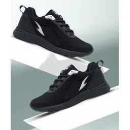 Captain-13 Running shoes for boys | sports shoes for men | Latest Stylish Casual sneakers for men | Lace up lightweight black shoes for running, walking, gym, trekking, hiking & party Running Shoes For Men