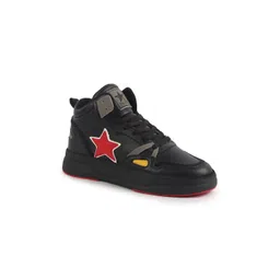 FAUSTO Men PU High-Top Sneakers
