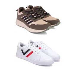 DRACKFOOT Men Non-Marking Running Sports Shoes