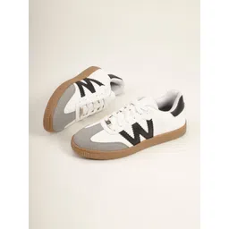 WROGN Men Colourblocked Lace Ups Sneakers