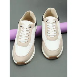 max Men Colourblocked PU Sneakers